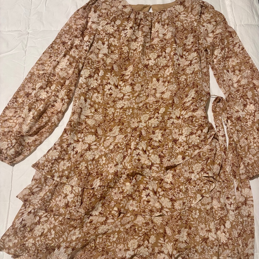 Floral dress whimsical and timeless